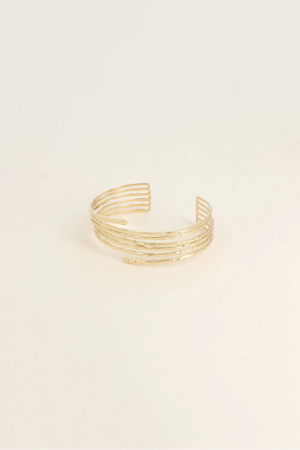 Bracelet-manchette-or